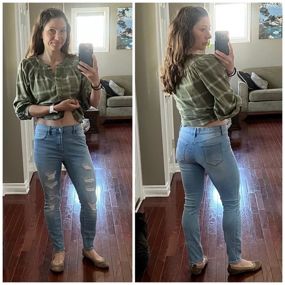 ❌DONATED 1/3/25 Pacsun Distressed Lightwash Skinny Jegging - Picture 11 of 11